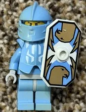 LEGO Knights Kingdom II Castle BLUE Minifigure Jayko + Shield