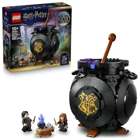 LEGO Harry Potter 76464 Cauldron Secret Potions Classroom Building Set