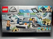 LEGO JURASSIC WORLD -- DR. WU'S LAB BABY DINOSAURS BREAKOUT BRAND NEW SET 75939