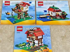 LEGO Creator 31010 3 in 1 Treehouse All 3 Instruction Manuals ONLY