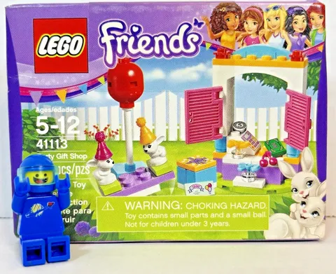 LEGO 41113 Friends Party Gift Shop New Sealed Retired Bunny Rabbit Store NISB