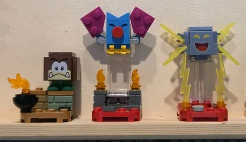 LEGO 71394 Super Mario Character Pack Series 3  Amp, Galoomba & Swoop