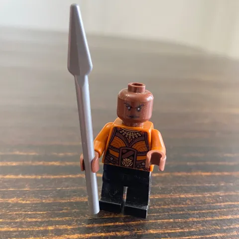 LEGO Okoye Minifigure Black Panther sh0476 76099 Marvel Super Heroes CMF Lot HTF