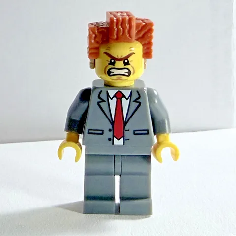 LEGO PRESIDENT BUSINESS MINIFIG 💰 TLM095 💰 The LEGO Movie 💰