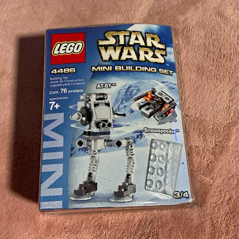 LEGO Star Wars 4486 AT-ST & Snowspeeder 76pc Mini Building Set Vintage 7+