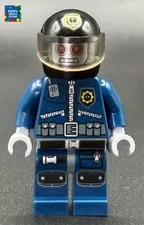 Lego Robo SWAT Minifigure Cop tlm046 70819 70807 30282 Movie Robot