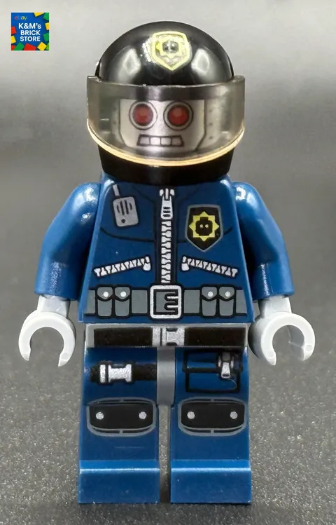 Lego Robo SWAT Minifigure Cop tlm046 70819 70807 30282 Movie Robot