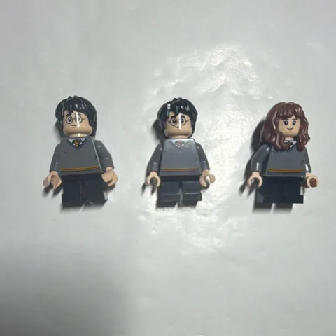 LEGO Harry Potter Minifigure Lot of3 Hermione and 2 Harry Potter
