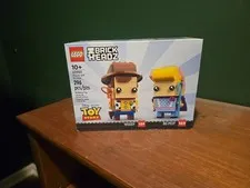 LEGO BRICKHEADZ: Woody and Bo Peep (40553), Brand new in box, unopened.
