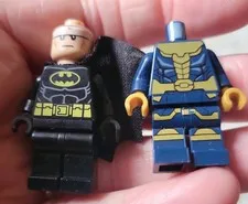 LEGO Minifigure BATMAN & THANOS DC Super Heroes Lot Of 2