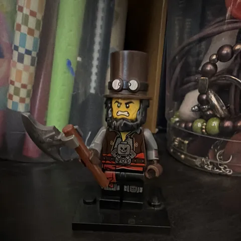 Apocalypseburg Abe The Lego Movie 2 Minifigure Minifig Axe Stand (71023) tlm160
