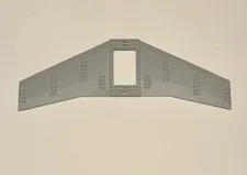 Lego 93541 Gray Airplane Plane Jet Wing Base Plate Large Part