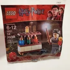New Lego Harry Potter 30111 Harry Potions Lab Minifigure Sealed Poly Bag Movie 