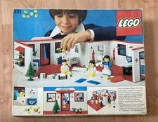 Vintage Lego Homemaker Hospital 231 Empty Box / Empty Box