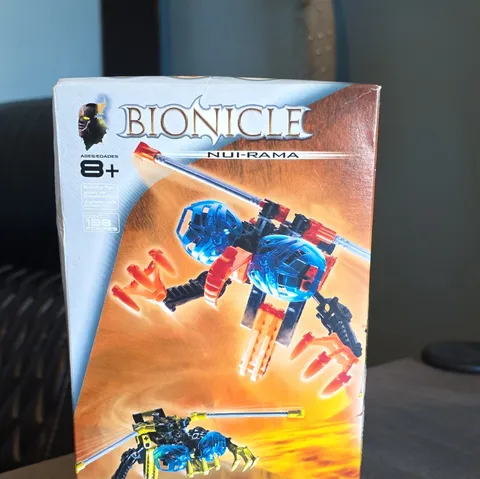 LEGO BIONICLE Technic Nui-Rama 8537 Complete Set 158 pcs NEW-SEALED NIB