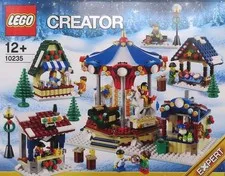 LEGO Creator Expert Winter Village Market 10235 Building Toy Set Used Complete