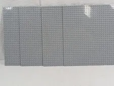 Lekebaby - Lego - Baseplates - 10in x 10in - 4pcs