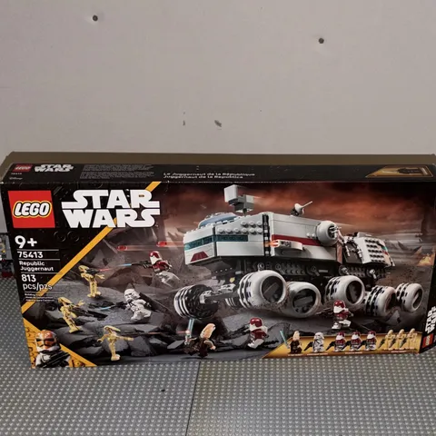 *NO MINIFIGURES* LEGO Star Wars The Clone Wars 75413 Republic Juggernaut 