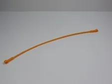 LEGO Orange 22L Flexible Hose w/ 2 Connectors End Part 27965 O1