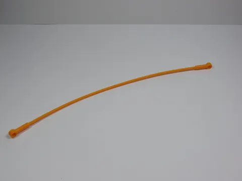 LEGO Orange 22L Flexible Hose w/ 2 Connectors End Part 27965 O1