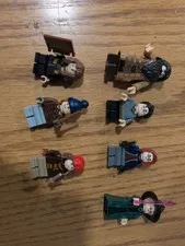 Lego, Harry Potter, Mini figures,  Granger, Dumbledore, Weasely, Trelawney