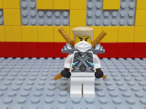 LEGO Ninjago 70728 Zen Rebooted Minifigure White Ninja Samurai Figure