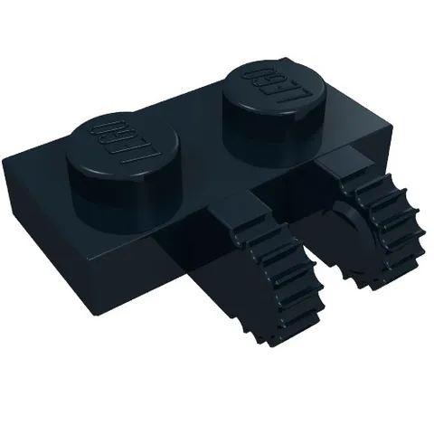 5x LEGO® Part 60471 - Hinge Plate 1 x 2 Locking with 2 Fingers