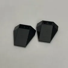 Lego 4855 Black Replacement Parts Pieces Lot of 2