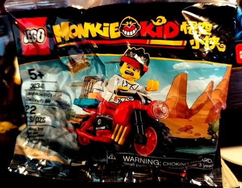 LEGO new MONKIE KID 30341 Monkie Kid's Delivery Bike NISB