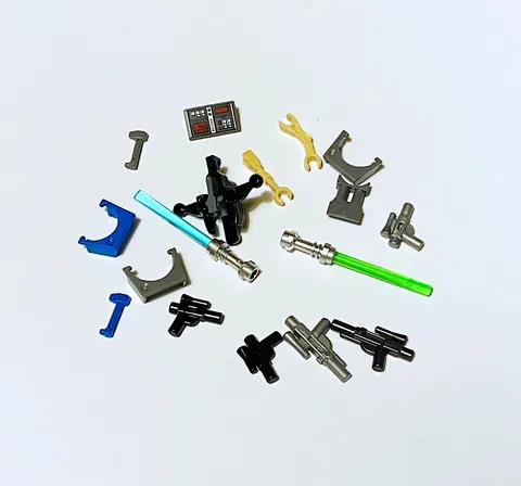 NEW LEGO Star Wars Weapons, Minifigure Accessories, Parts