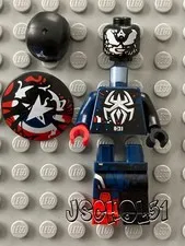 LEGO Marvel Venomized Captain America Minifigure (sh1102) from Daily Bugle 76342