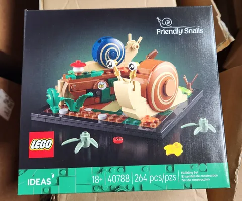LEGO 40788 Friendly Snails Ideas Nature Garden New Sealed Exclusive Botanical