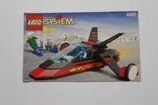 LEGO® Town System 6580 Land Jet 7 Instruction Manual Only!
