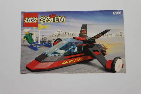 LEGO® Town System 6580 Land Jet 7 Instruction Manual Only!