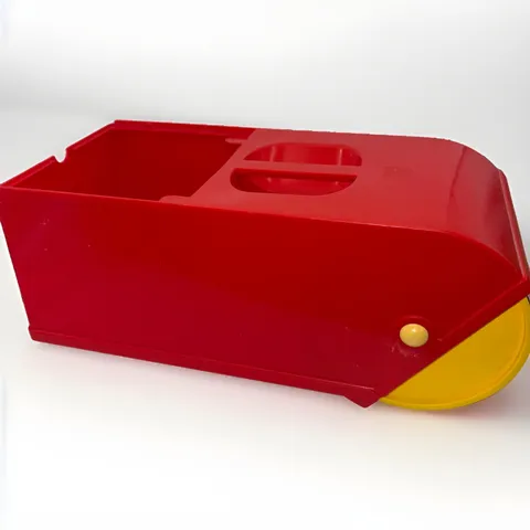 Vintage 1991 LEGO Brick Vac Sweeper 6840 1666 Picker Upper Red Yellow Parts Only