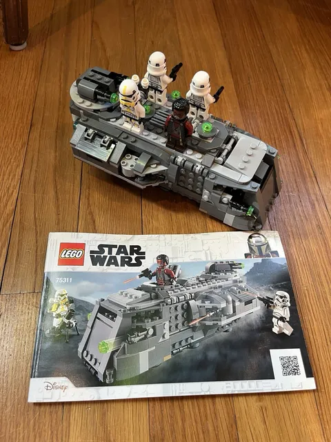 LEGO Star Wars 75311 Imperial armored Marauder W Greef Karga And Instructions