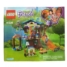 LEGO Friends #41335 Mia's Tree House Instruction Booklet Manual Only