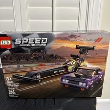 LEGO SPEED CHAMPIONS: Dodge SRT Top Fuel Dragster + 1970 Challenger T/A (76904)