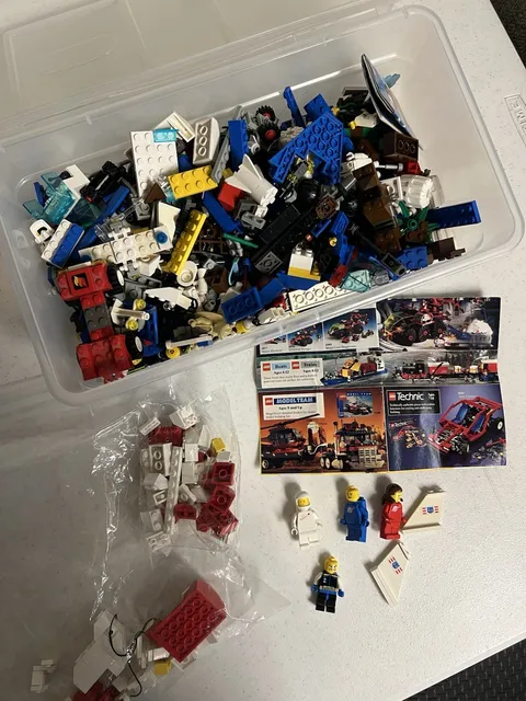 Vintage Lego Lot MISC Lot Legoland BLAST OFF to Adventure 