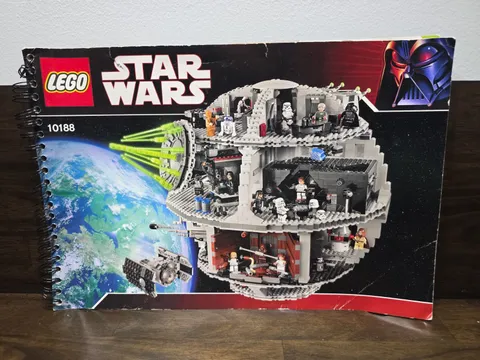 LEGO Star Wars Death Star 10188 Spiral Bound INSTRUCTION MANUAL
