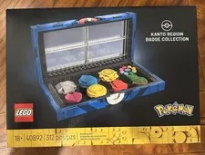 LEGO Pokemon 40892 Kanto Region Badge Collection Gym Exclusive IN HAND