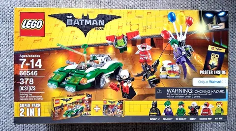 2017 SEALED LEGO The BATMAN Movie 66546 Super Pack 2 Sets in 1, 70903 - 70900