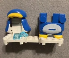 LEGO Super Mario Power-Up Pack 71384 Penguin Complete Retired No Box Or Instr