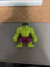 LEGO Marvel Super Heroes Hulk Lime Green Purple Shorts Minifigure Big Fig sh0371