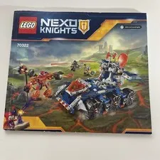 Lego Nexo Knights Axl's Tower Carrier  70322 Instruction Manual ONLY