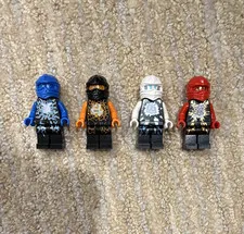 LEGO NINJAGO lot of 4 Airjitzu Jay, Cole, Kai, and Zane.