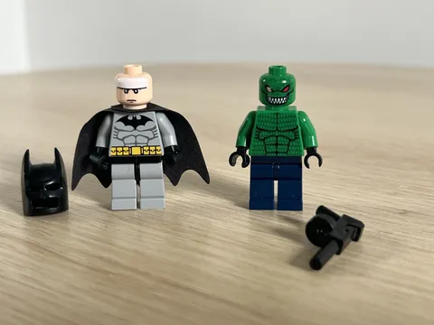 LEGO Batman 7780 - Killer Croc and Batman - 2006 Minifigures Only