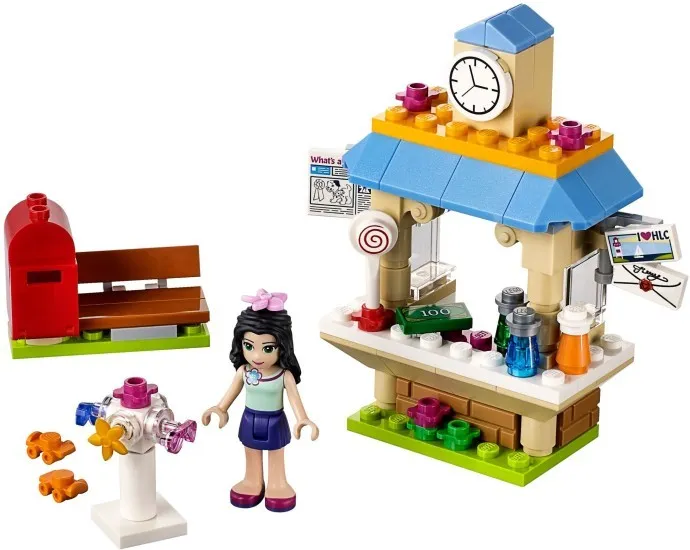LEGO® Friends Set 41098 - Emma's Tourist Kiosk - DAMAGED BOX, SEE DESCRIPTION