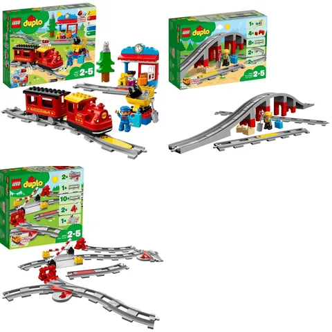LEGO DUPLO Train Railway Bridge Crossing Rail Set 10872 10874 10882 Japan