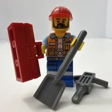 LEGO® Frank the Foreman Minifigure LEGO Movie Construction Crew CITY tlm047